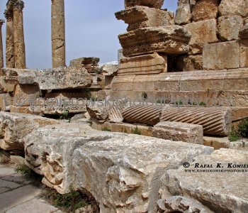 Jerash....the archaeological site is popular for tourists, second only to Petra.