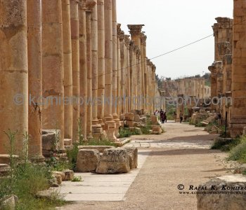 Jerash...these buildings are reconstructed to a degree....