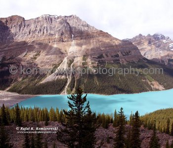 Icefields Parkway from Banff to Jasper, Alberta, Canada, (part 1)   (UNESCO-World Heritage Site)