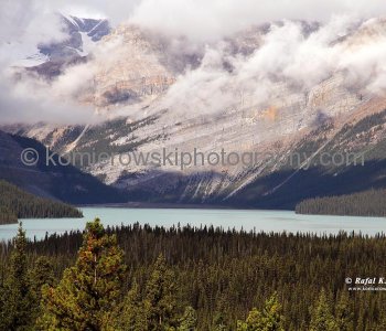 Hector Lake, Banff National Park, Alberta, Icefields Parkway- Canadas most scenic mountain roadway