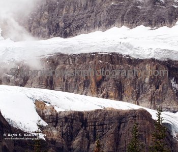 Crowfoot Glacier, Banff National Park, Alberta, Icefields Parkway- Canadas most scenic mountain roadway