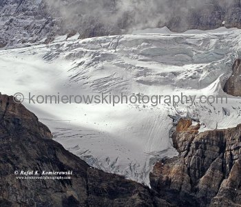 Crowfoot Glacier, Banff National Park, Alberta, Icefields Parkway- Canadas most scenic mountain roadway