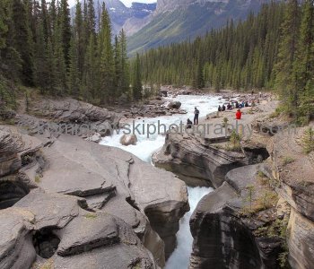 Mistaya Canyon, Banff National Park, Alberta, Icefields Parkway- Canadas most scenic mountain roadway