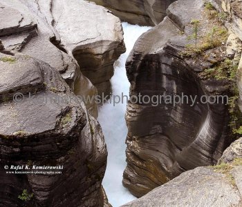 Mistaya Canyon, Banff National Park, Alberta, Icefields Parkway- Canadas most scenic mountain roadway